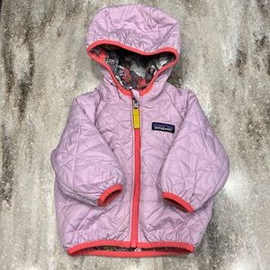 Patagonia Nano down jacket - fully reversible - size 6-9 months